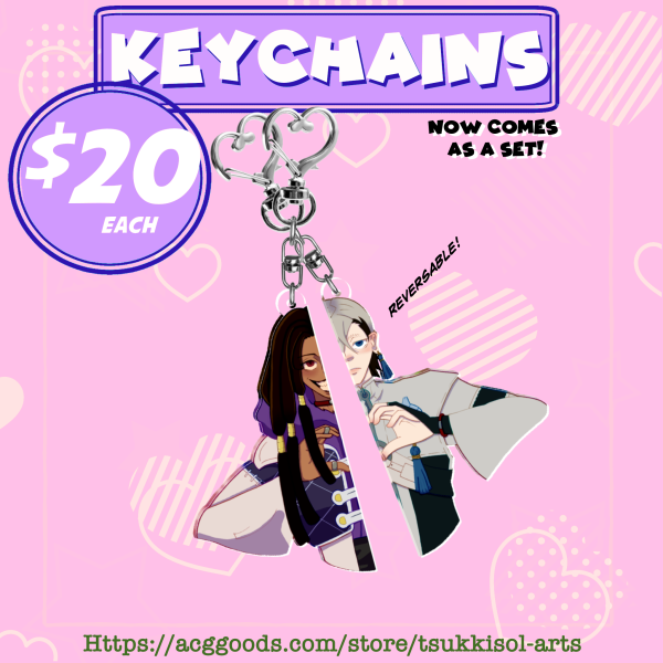 Janka heart series || Gachiakuta Keychain set