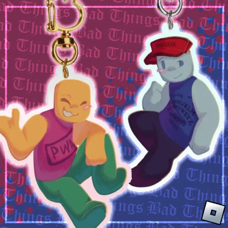 🎮 Ivandrew Keychain Set 📜 by Chilan - ACGGOODS