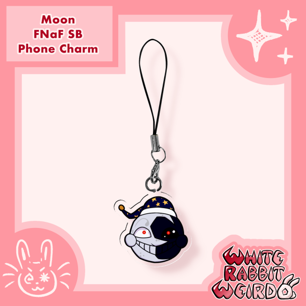 Moon Daycare Attendant - FNaF SB Phone Charm