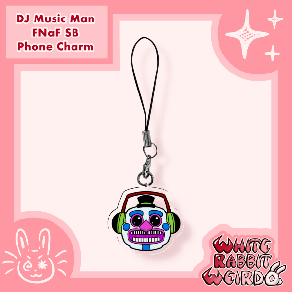 DJ Music Man - FNaF SB Phone Charm