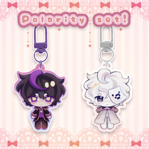 Polarity duo Matching keychains!