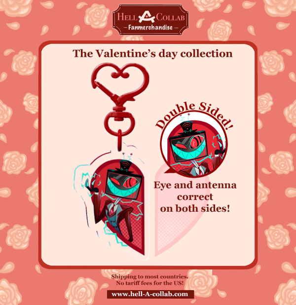 Pilot Vox Valentine’s Day - Date Night Clear Acrylic Keychain