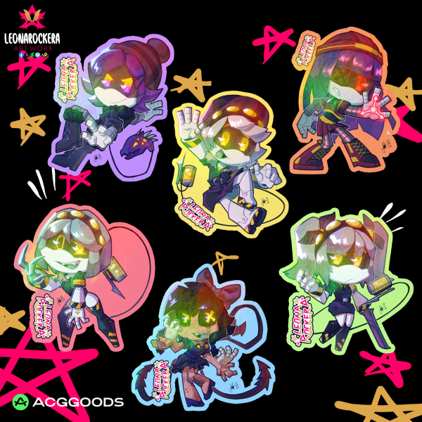 Murder drones Stickers Set