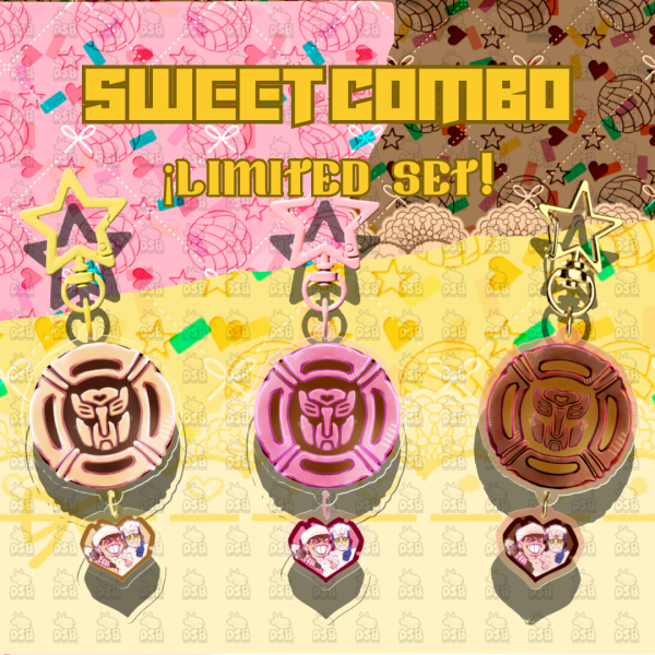 [Rescue Bots][Transformers] Sweet Combo badges ≡ Connection Acrylic Keychain