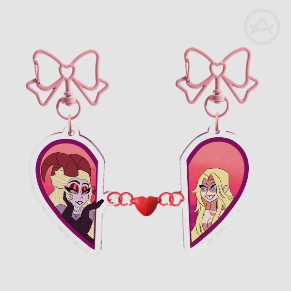 Lieve Acrylic Magnet Keychains