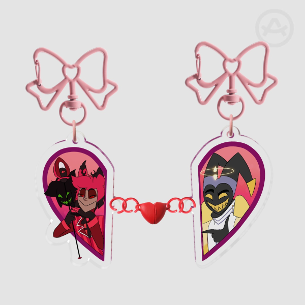 Aladam Acrylic Magnet Keychains