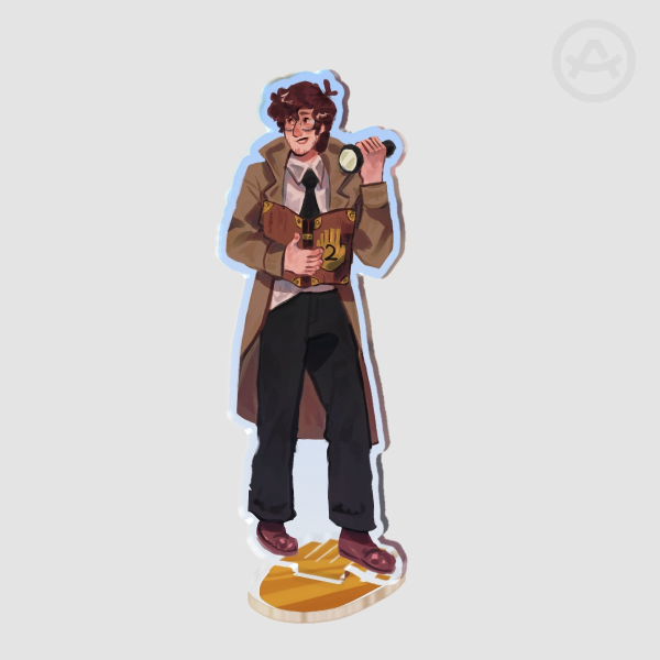 Young Stanford Colored Edge Acrylic Standee