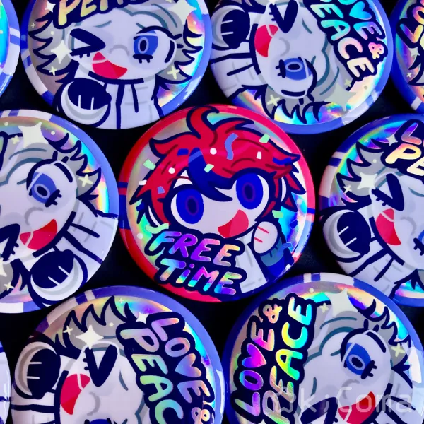 Eito and Takumi - badges set