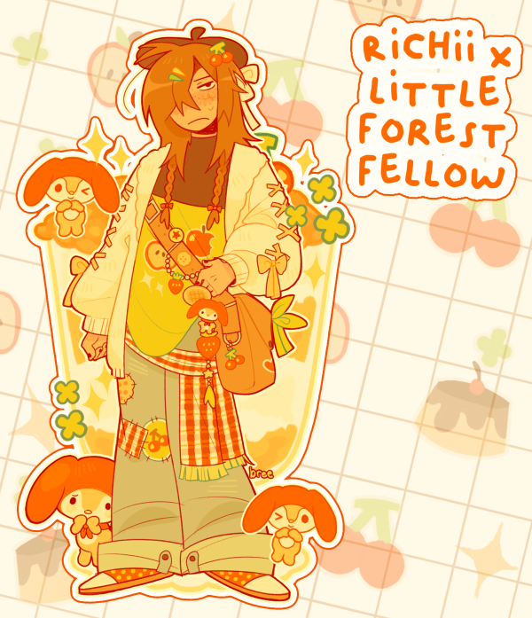 Richii x Little Forest Fellow Acrylic Standee