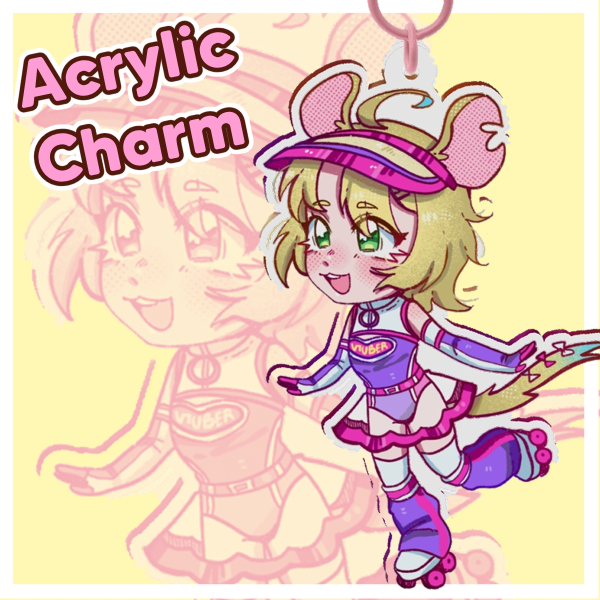 Ashton Marten Acrylic Keychain