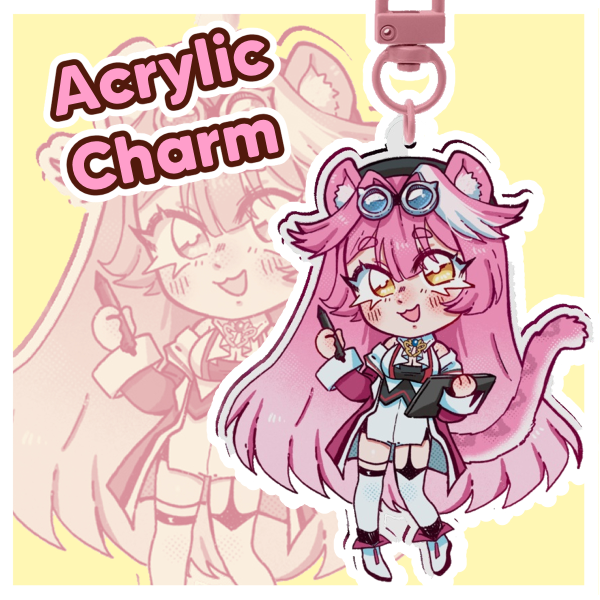 Raora Panthera Acrylic Keychain