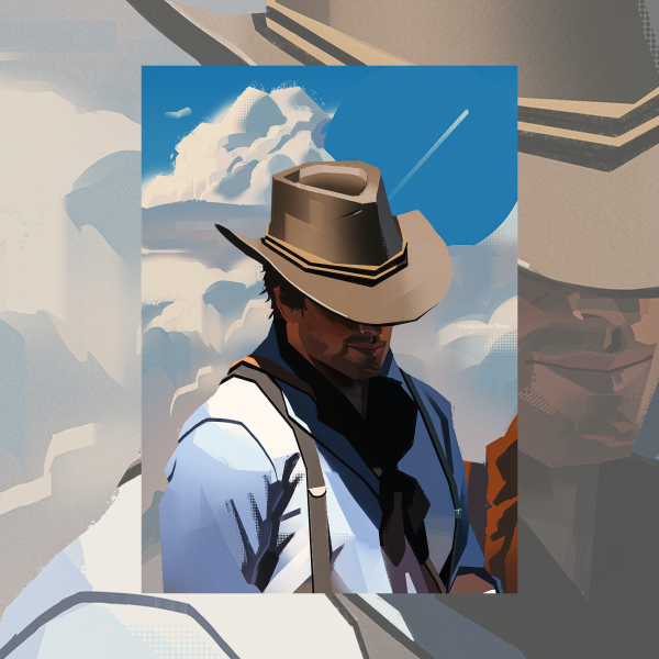 Arthur Morgan A3 Poster.