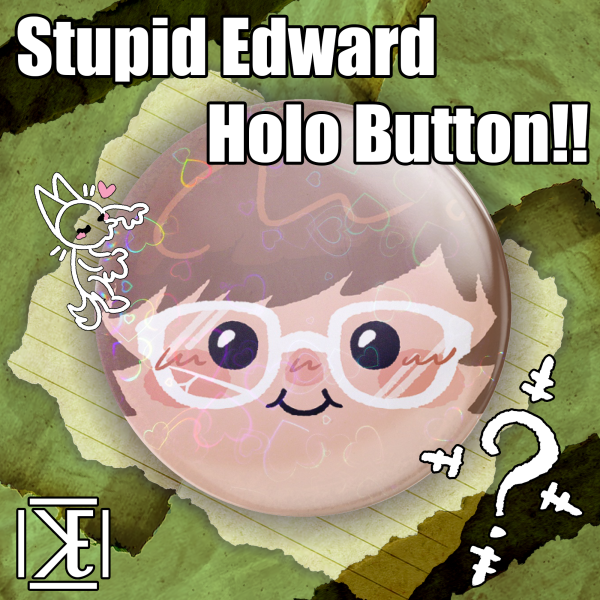 Little Eddie (Button Pins)