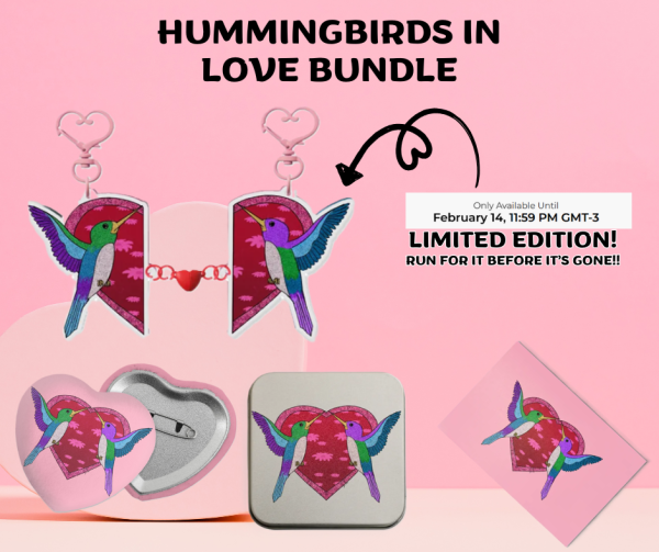 Hummingbirds Valentines Bundle