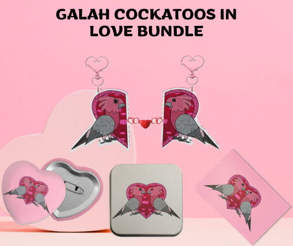 Cockatoo Valentines Bundle