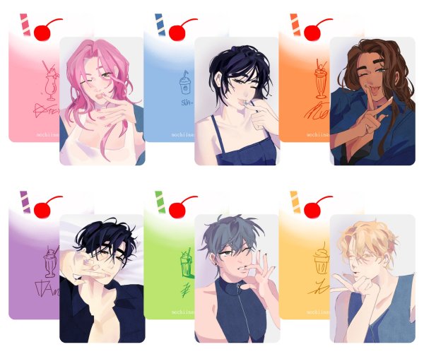 [ALNST] milkshake photocard SET
