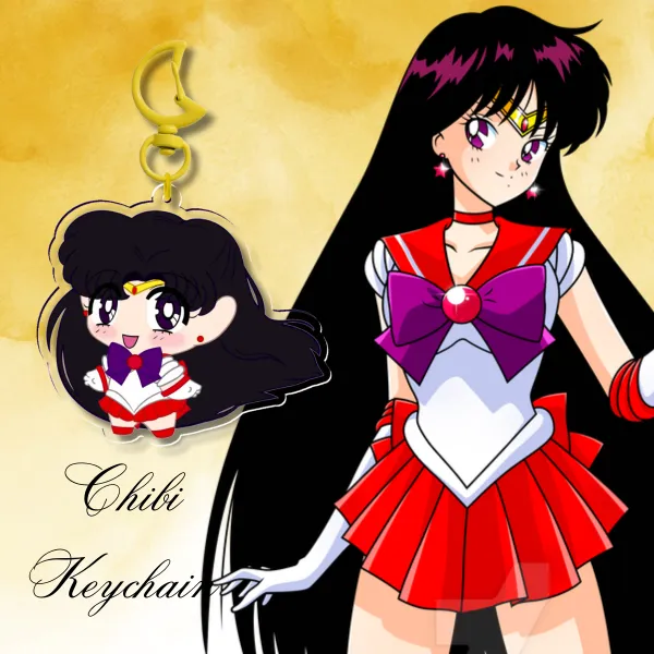 Sailor Mars Sailor Moon Acrylic Keychain