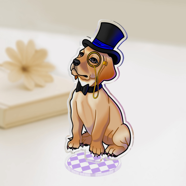 Gentleman Dog Acrylic Standee