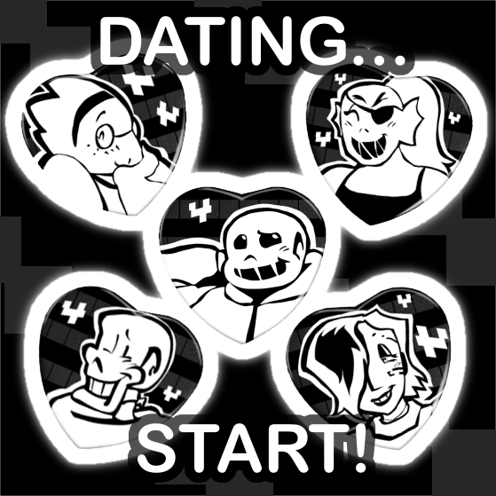 DATING START...! || UNDERTALE HEART PINS