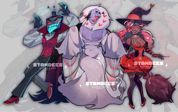 Vees Halloween Standee Set