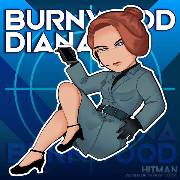 HITMAN - Chibi Diana Burnwood