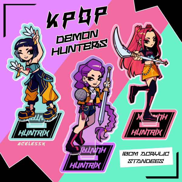 Kpop Demon Hunter Standee Bundle