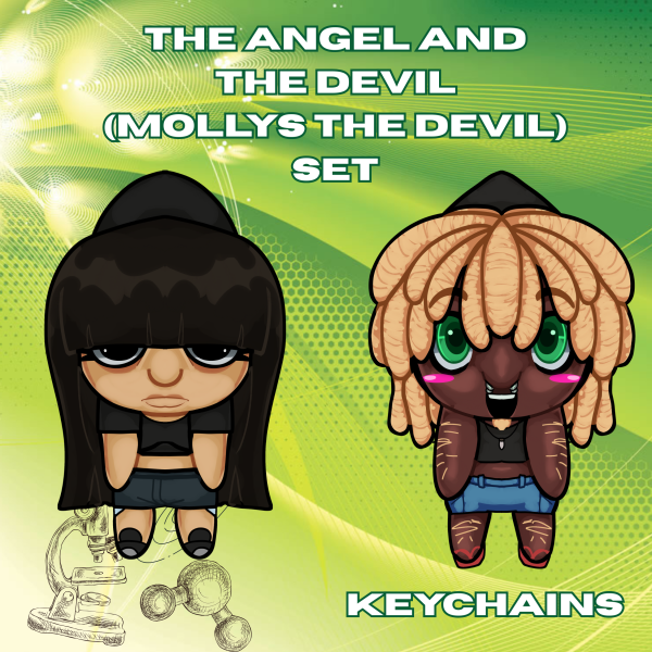 The angel and the devil (Mollys the devil) set