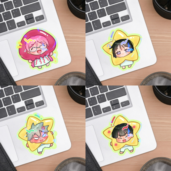 Alien stage stickers