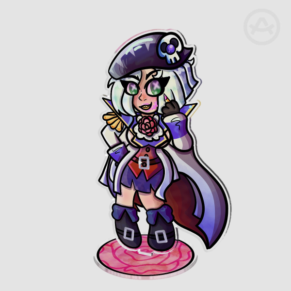 Captain Rose: Zack & Wiki Standee
