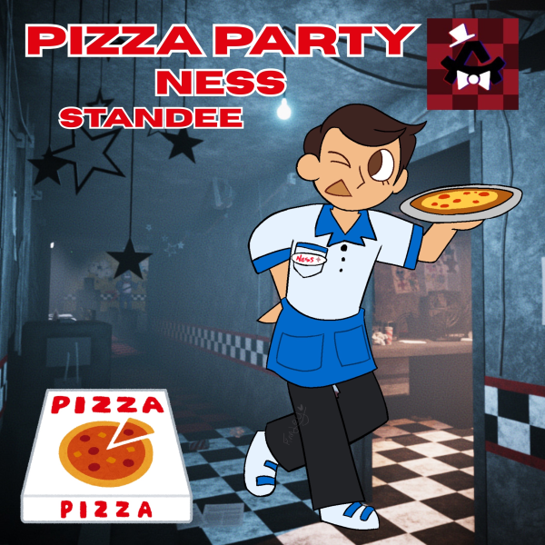 Ness Standee! - 2026 FNAF PIZZA PARTY COLLAB