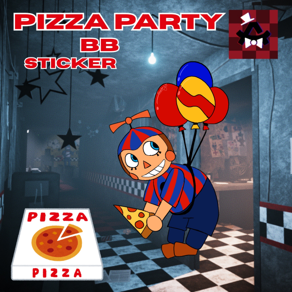 Balloon Boy Sticker! - 2026 FNAF PIZZA PARTY COLLAB