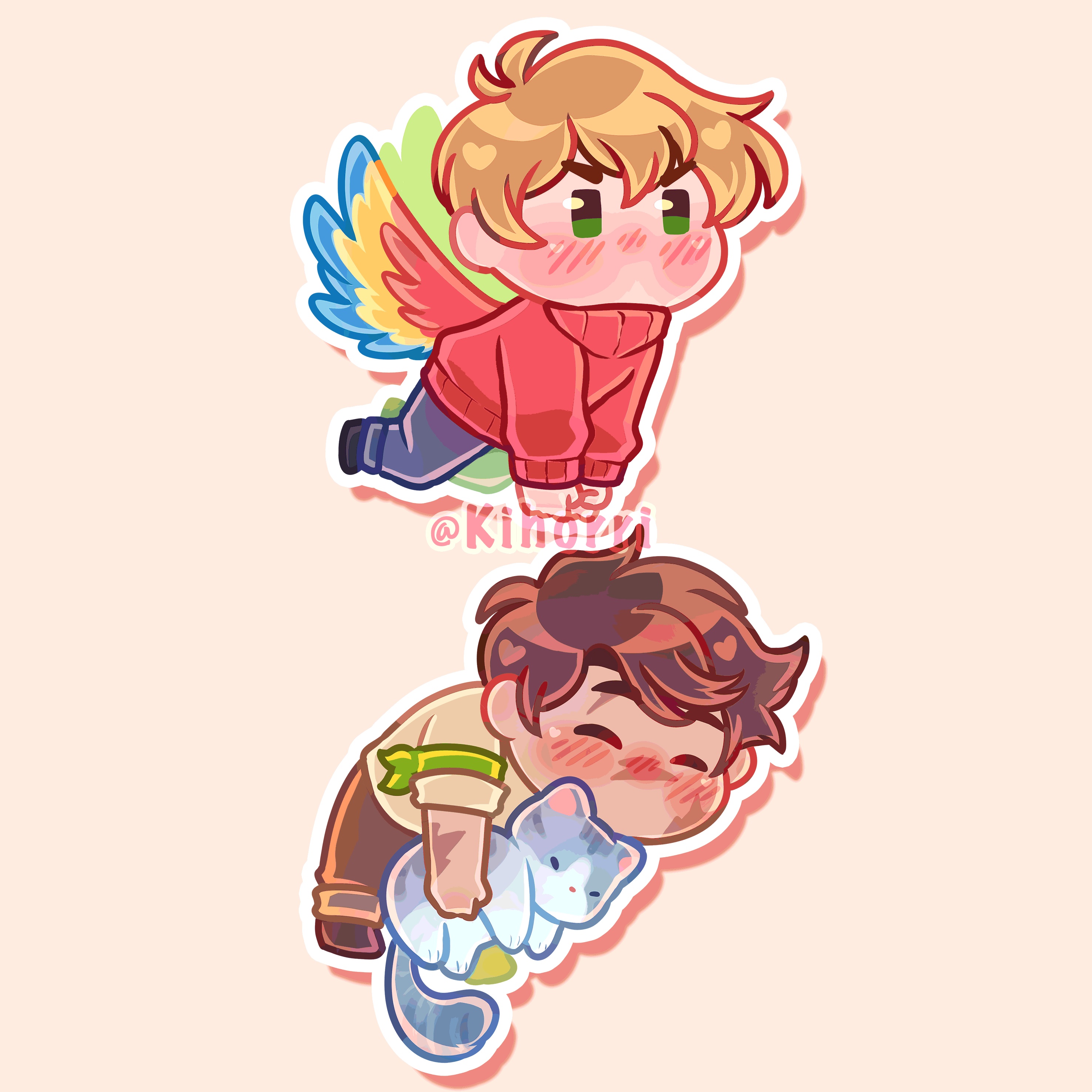 [MCYT] Desert Duo Link Keychain