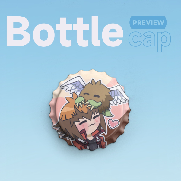 Mirrorshipping Bottle Cap Set
