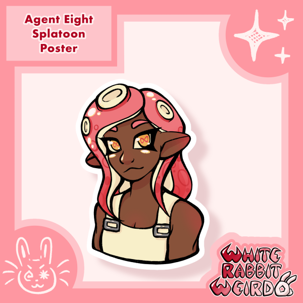 Agent 8 - Splatoon Side Order Sticker