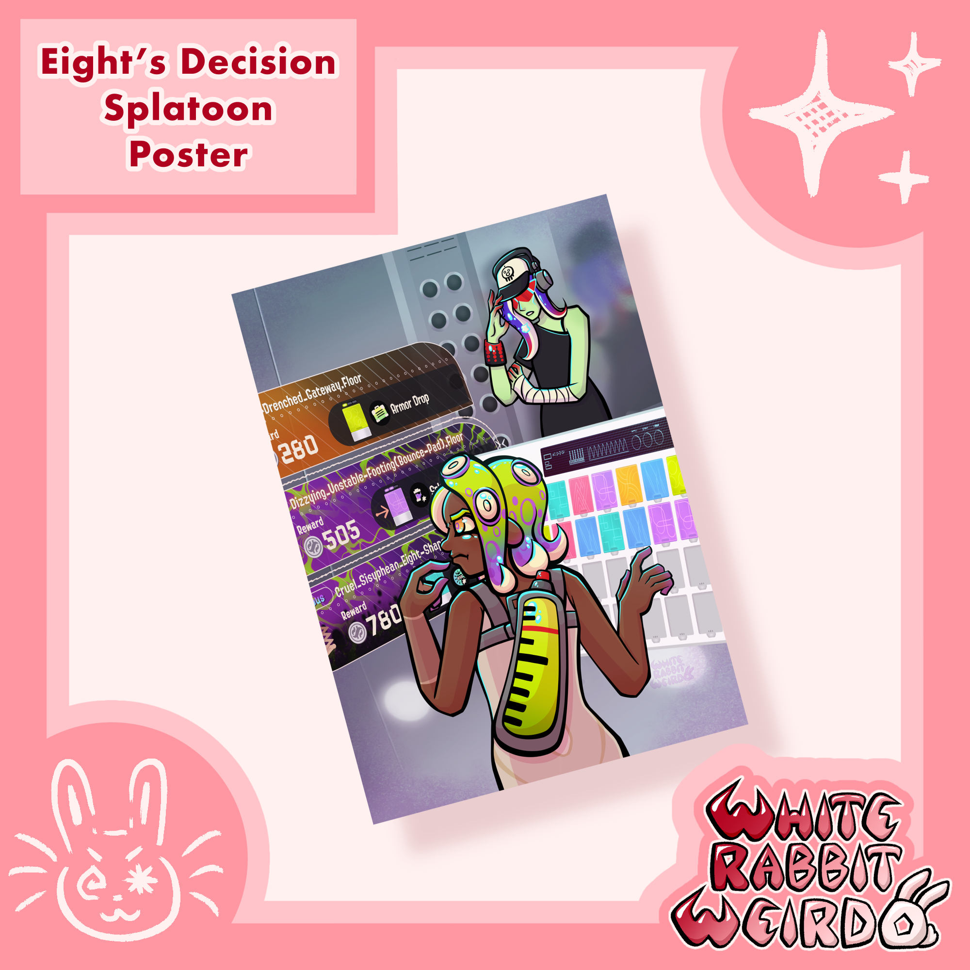 Eight’s Decision - Splatoon Side Order Poster