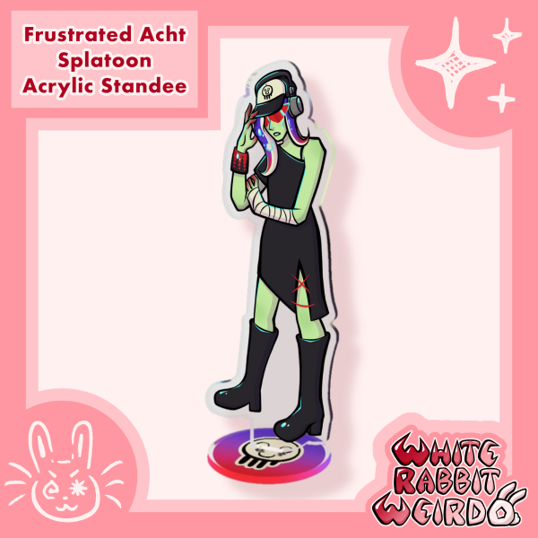 Frustrated Acht - Splatoon Side Order Acrylic Standee