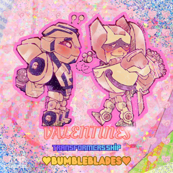 [♥BUMBLEBLADES♥][Transformers] Lover Gifts ≡ Acrylic Magnet Keychain