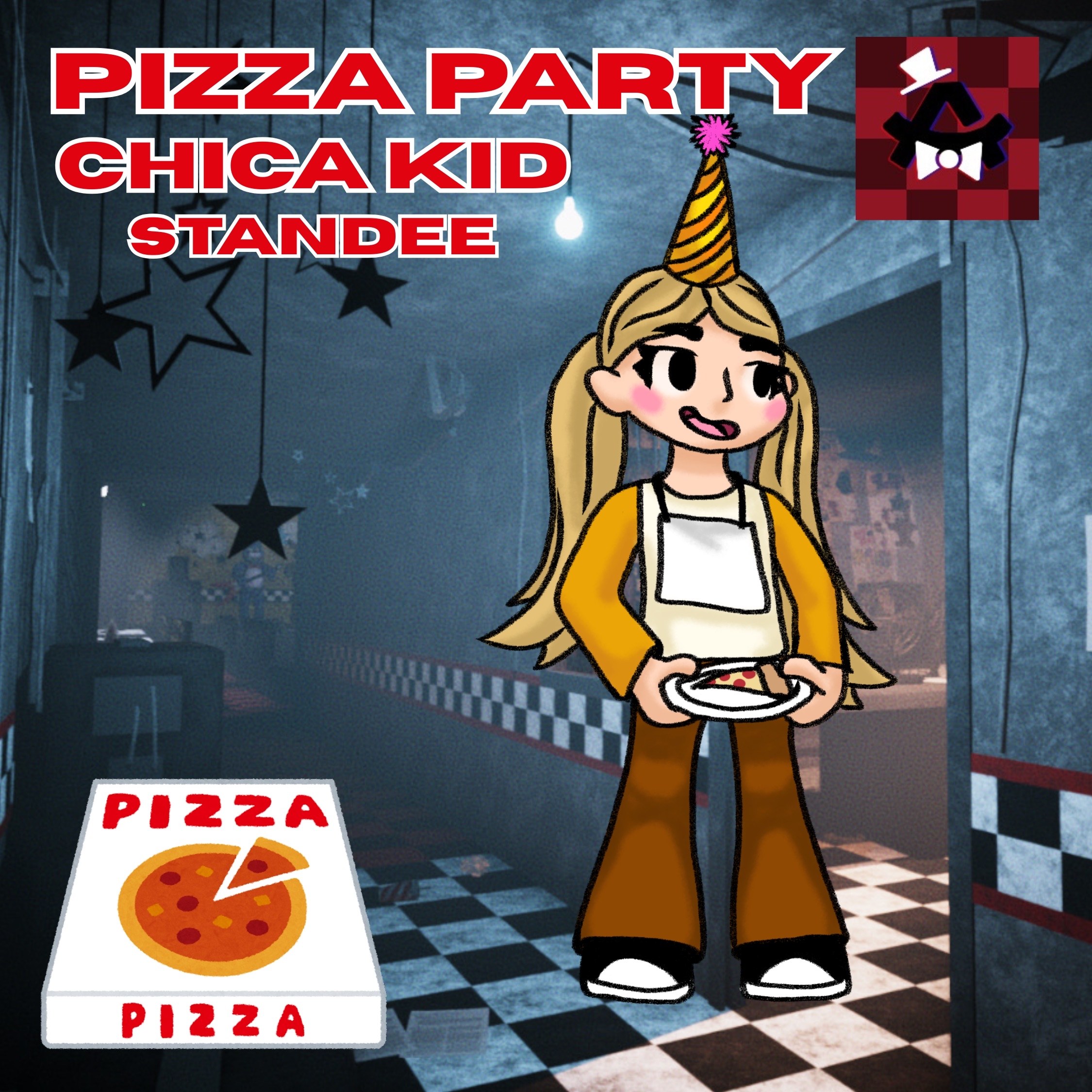 [PIZZA PARTY] Chica Kid (Standee)