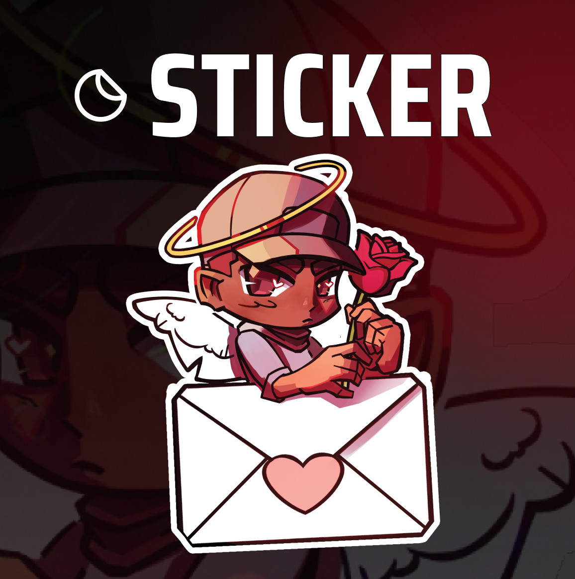 [GAZ] 6.3cm x 5cm die cut sticker