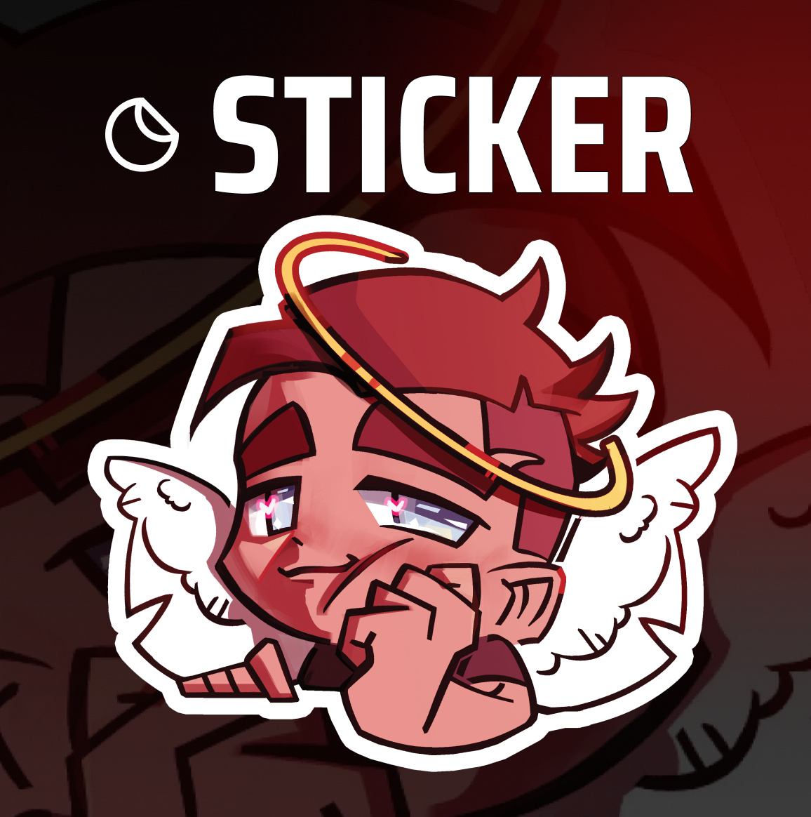 [SOAP] 5.4cm x 6.3cm die cut sticker