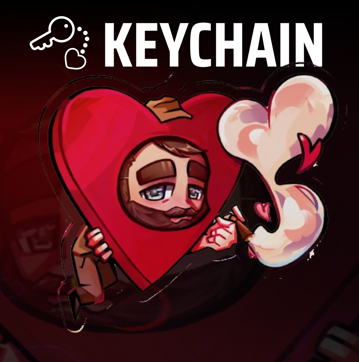 [PRICE] 6.2cm x 7.1cm keychain