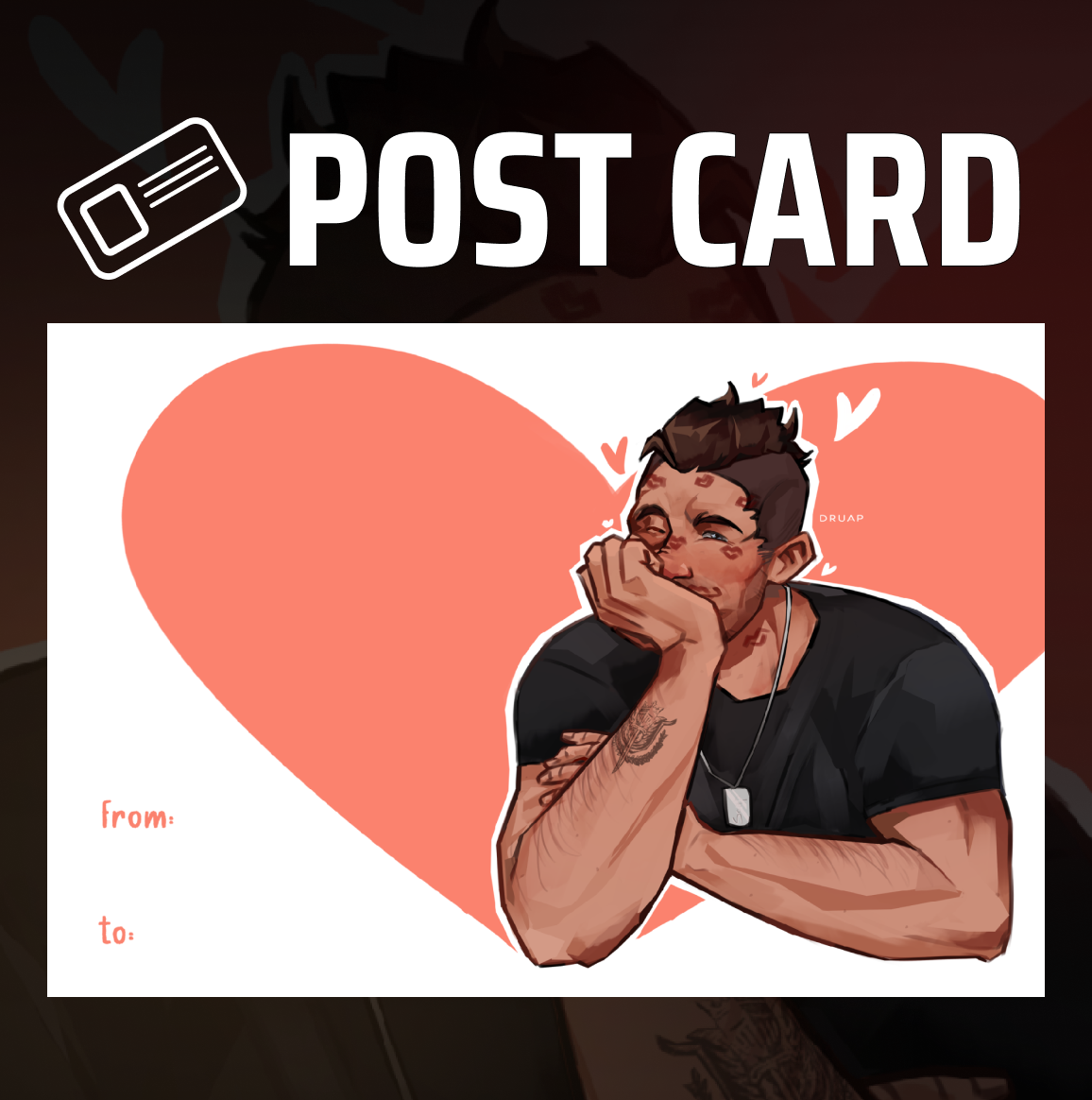 [SOAP] Valentines day postcard [without text]