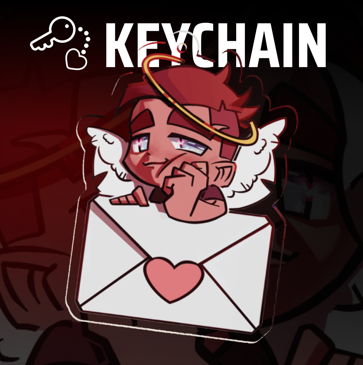 [SOAP] 6.7cm x 4.9cm keychain