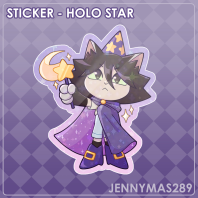 [OC] Oliver - Holographic Star Sticker