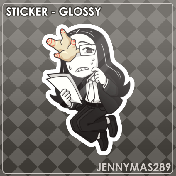 [ENA DREAM BBQ] Coral Glasses - Sticker