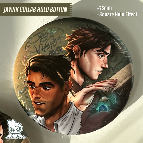 Jayvik Collab Holo Button