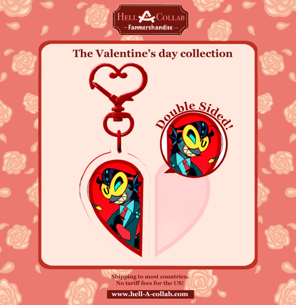 Baxter - Valentines Day - Date Night Collab Keychain!