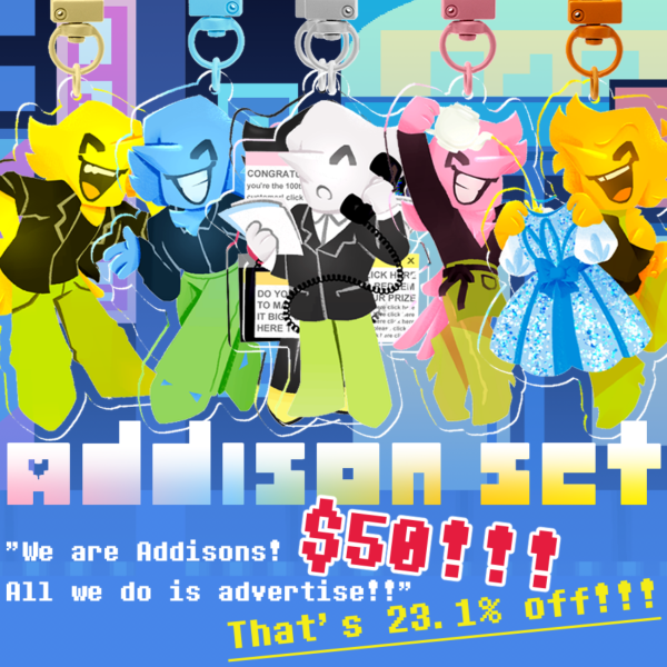 Addison set | Deltarune