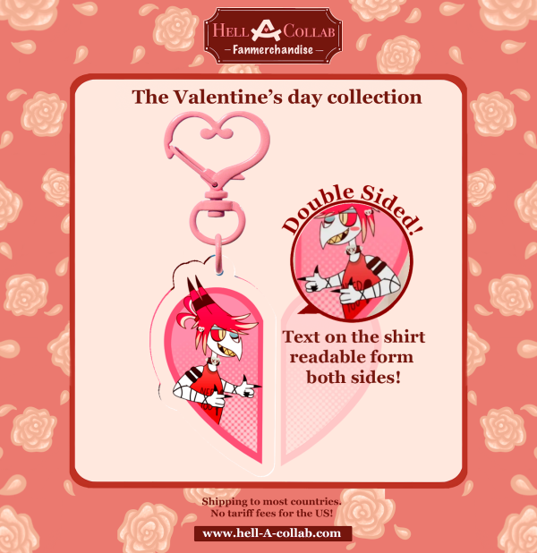 Hatchet Acrylic Keychain: Valentines Day - Date Night