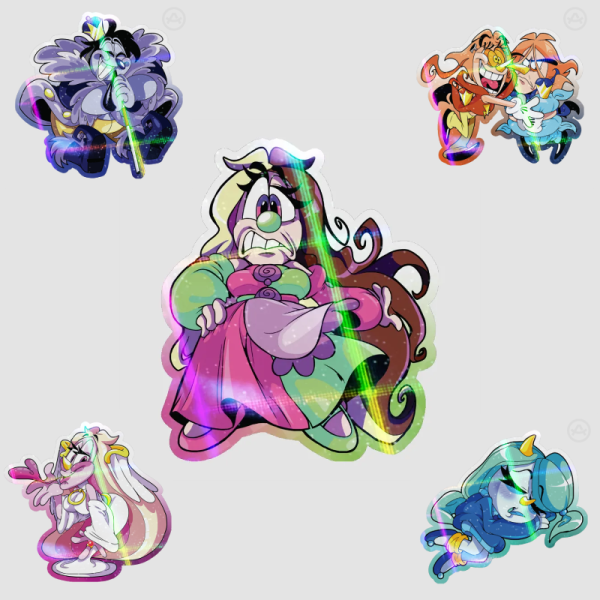 [SINKING ROAD] Die Cut STICKERS (PART 1: "Good Karma")